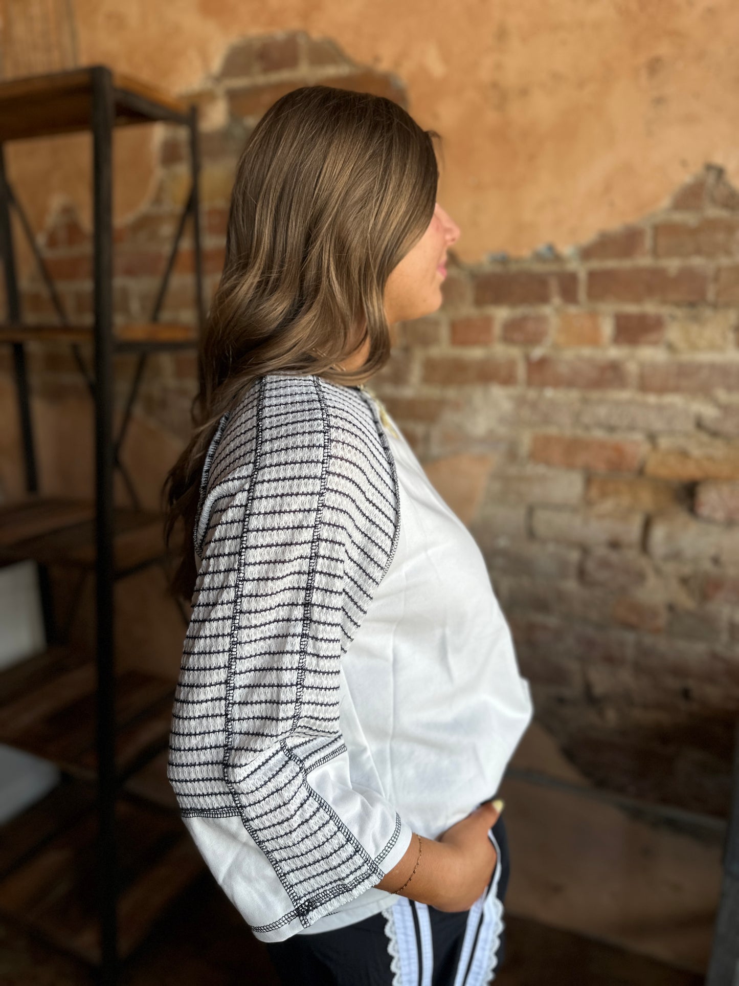 Taylor Raglan Top