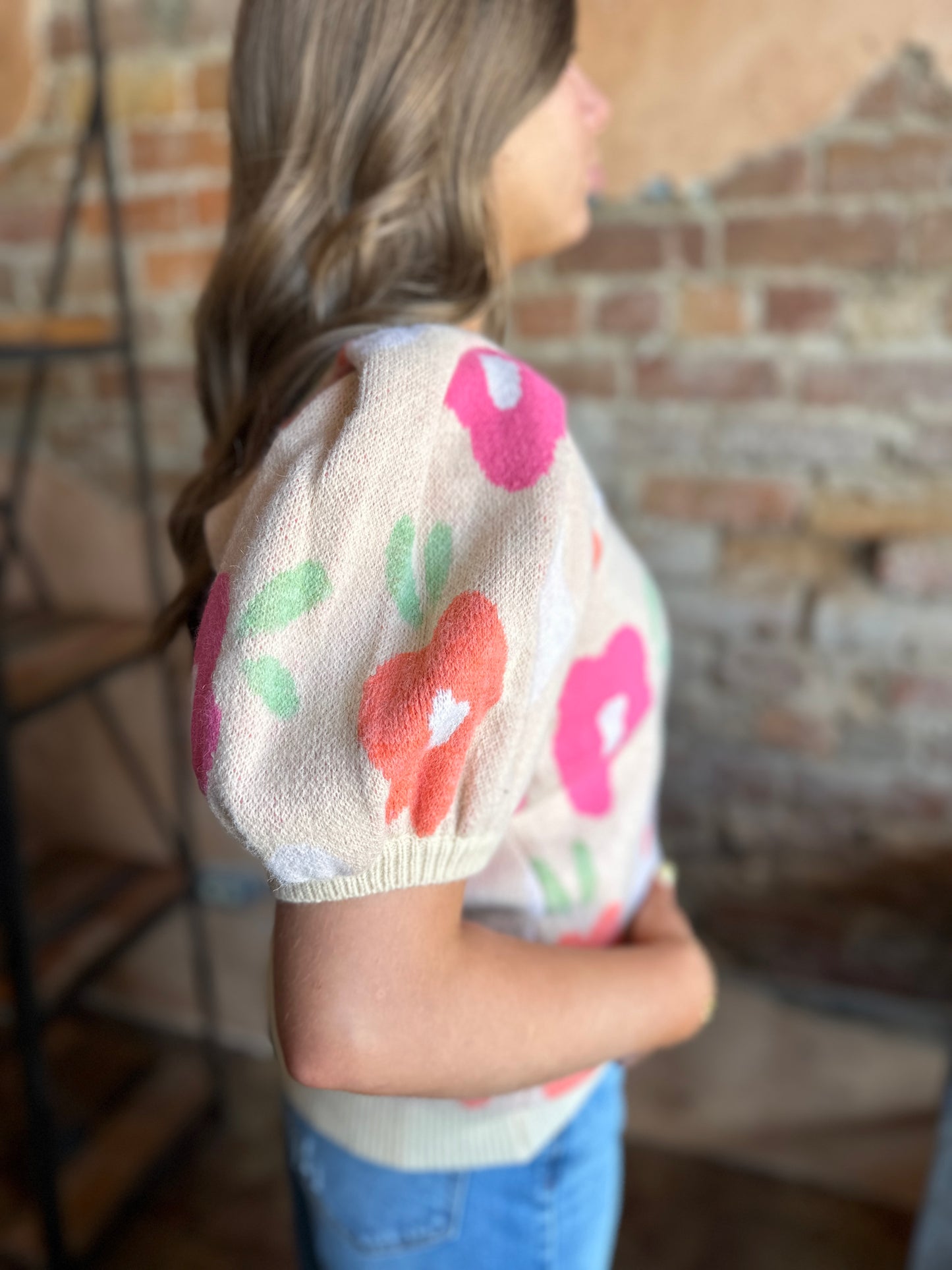 Rose Sweater Top