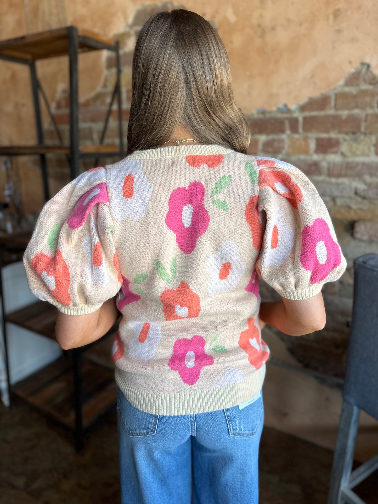 Rose Sweater Top