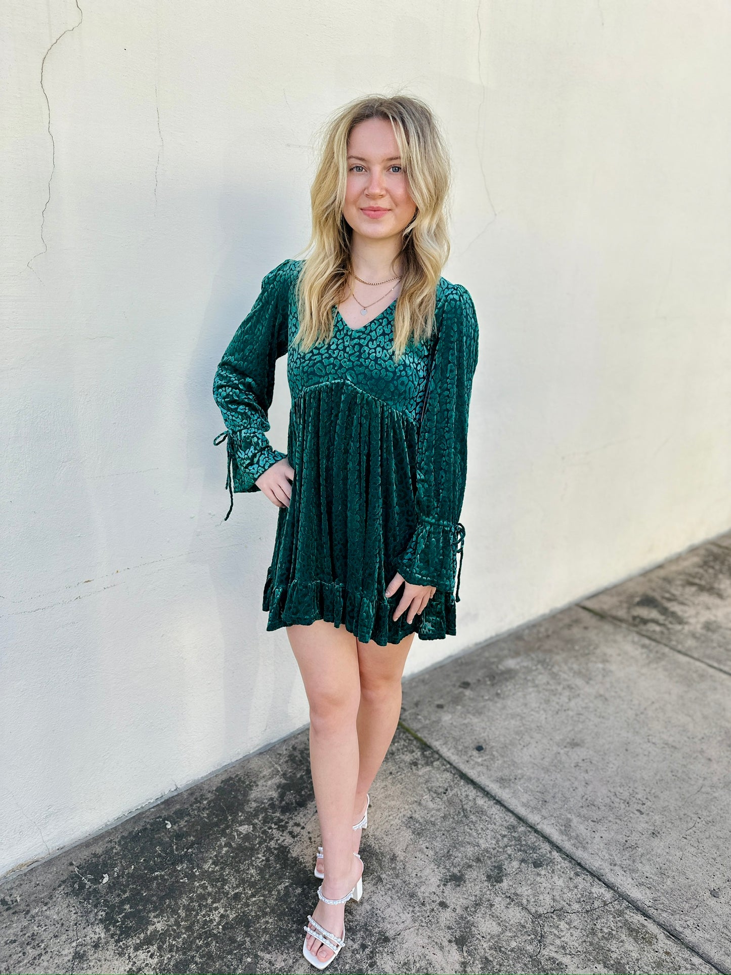 The Velvet Viola Dress