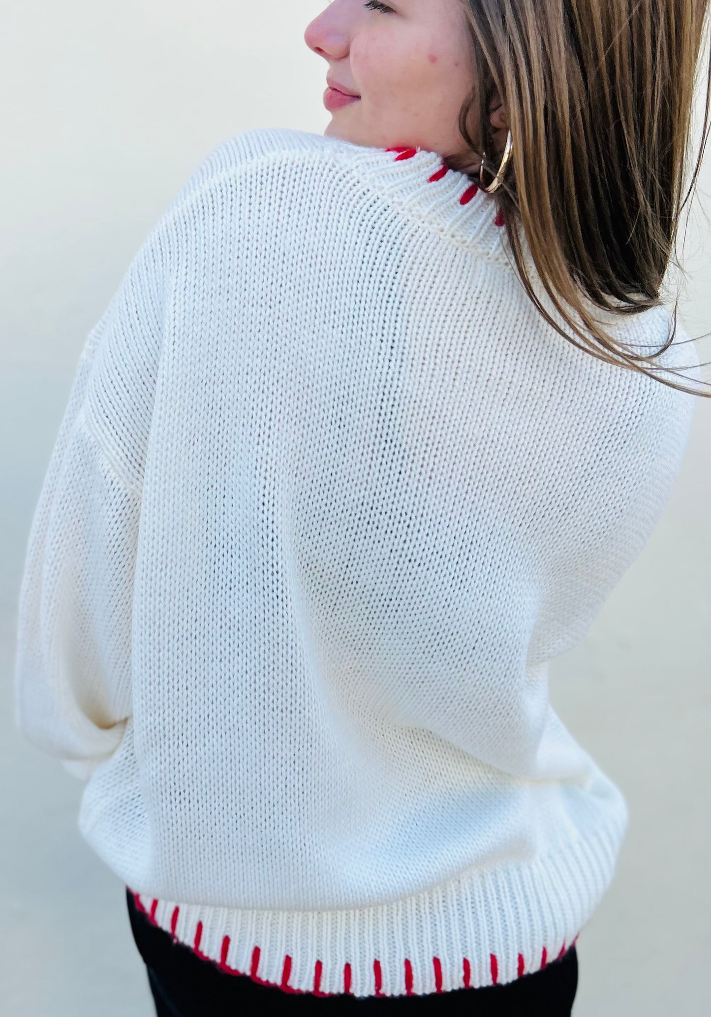 The Bernadette Bow Sweater
