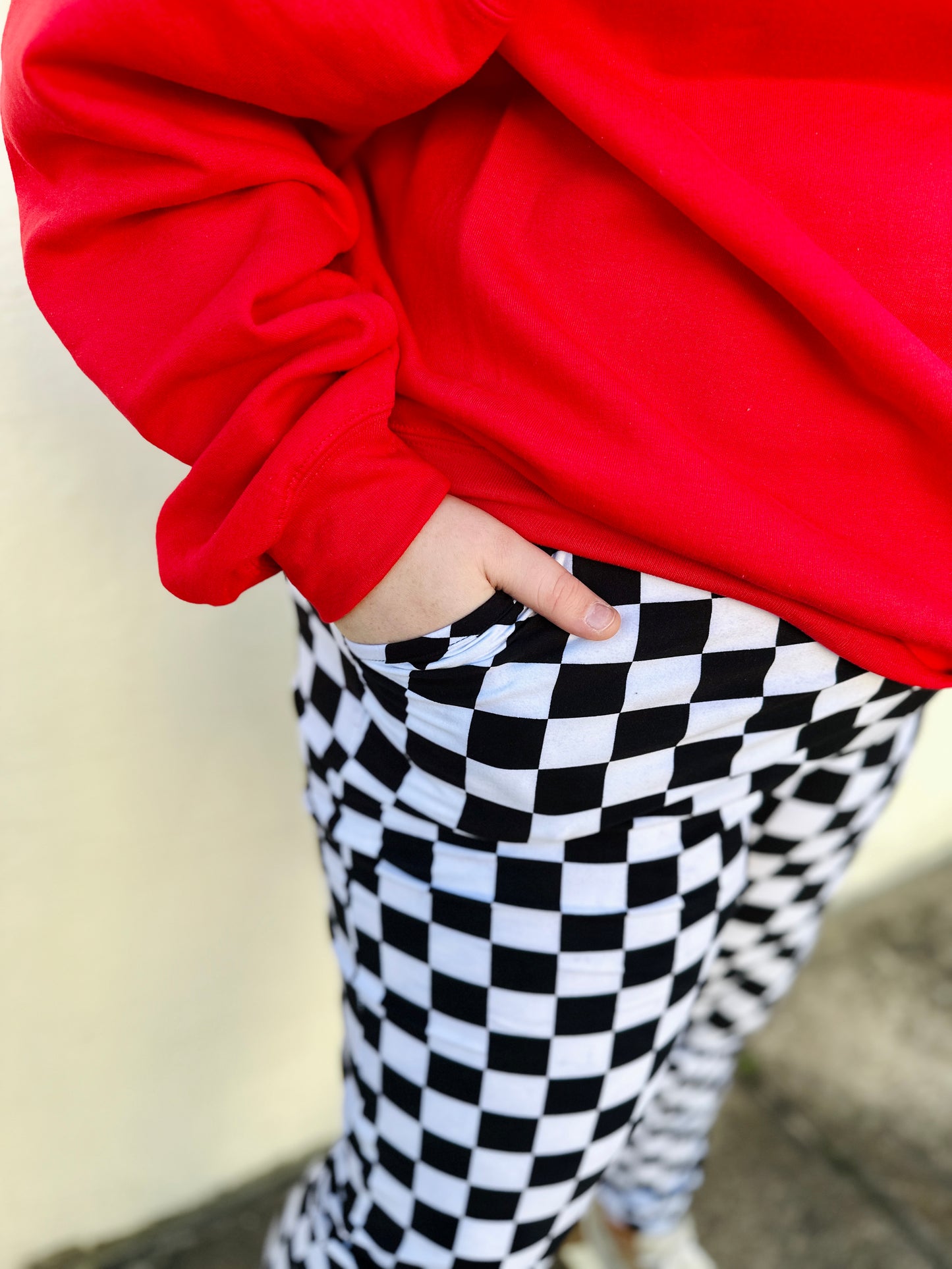 The Checkered Jordan Joggers